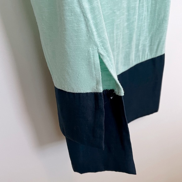 DOLAN cute high/low blouse/tee in turquoise. - Picture 10 of 10
